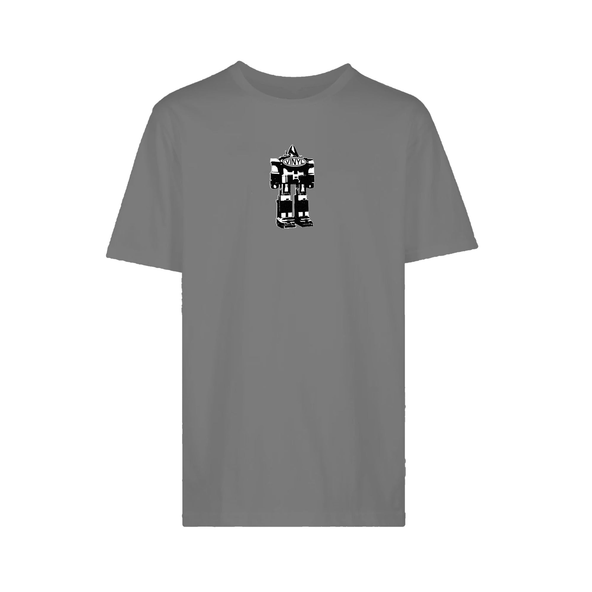 Vinyl Robot Tee Charcoal