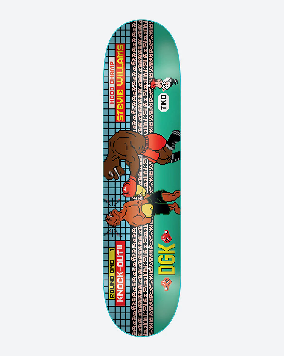DGK 8-Bit TKO Williams Deck-(8.25)