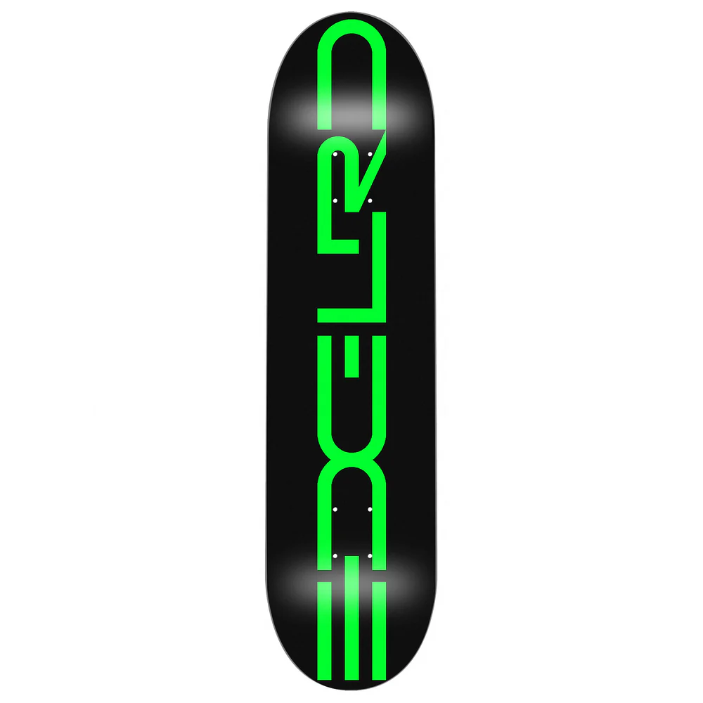 EDGLRD Tech Script Team Deck Black/Green - (8.0/8.25/8.5)