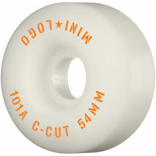 Mini Logo Skateboard Wheels C-Cut "2" (101A) - (54mm)