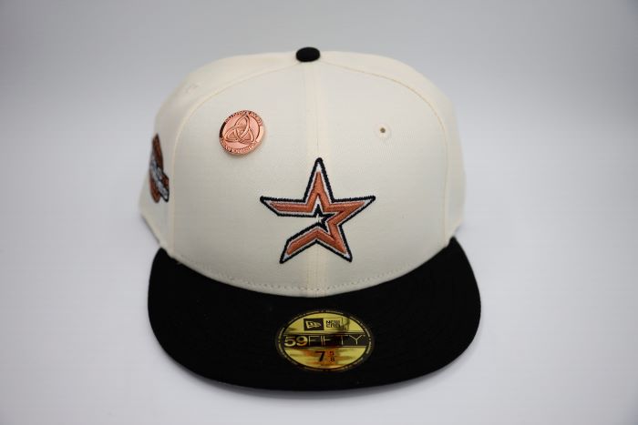 New Era Houston Astros WS05 59Fifty Fitted - (Chrome / Black)
