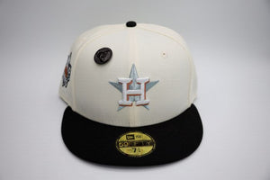 New Era Houston Astros WS22 59Fifty Fitted - (Chrome / Black)