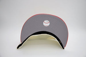 New Era Houston Astros 35 Years 59Fifty Fitted - (Chrome / Scarlet)