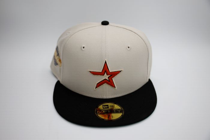 New Era Houston Astros WS05 59Fifty Fitted - (Stone / Black)