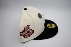 New Era Houston Astros WS22 59Fifty Fitted - (Chrome / Black-Rust)