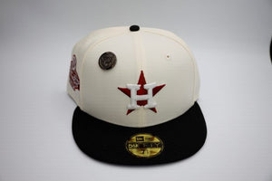 New Era Houston Astros WS22 59Fifty Fitted - (Chrome / Black-Rust)