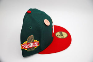 New Era Houston Astros City Connect 59Fifty Fitted - (Dark Green / Scarlet)