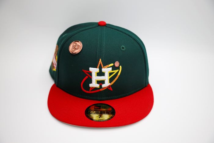 New Era Houston Astros City Connect 59Fifty Fitted - (Dark Green / Scarlet)