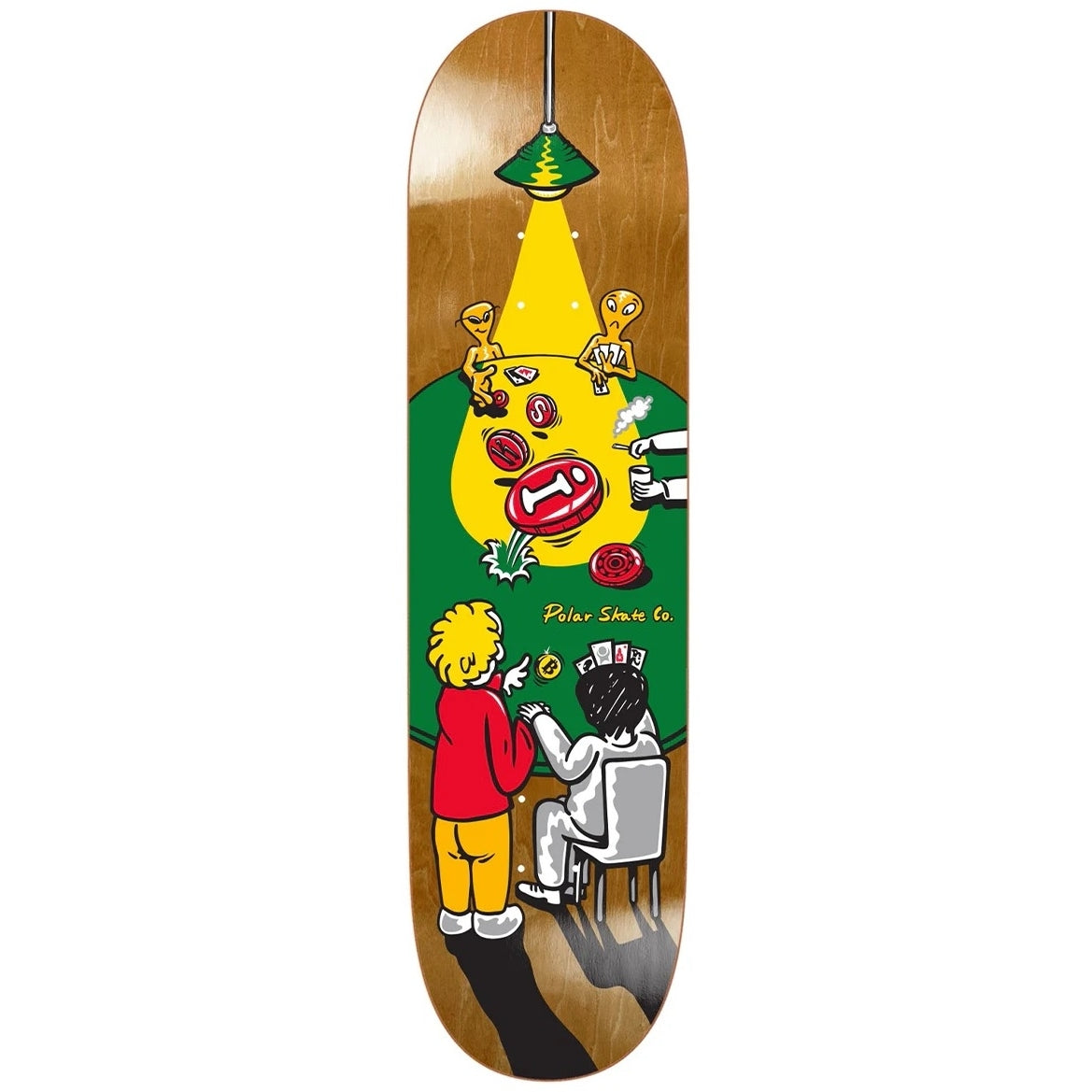 Polar Oski Poker Face Deck - (8.125/8.5)