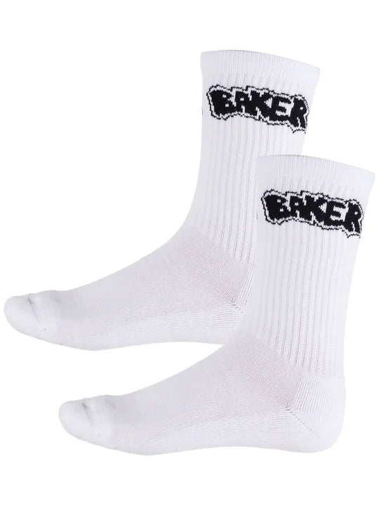 Baker Socks Of Destruction - (White)