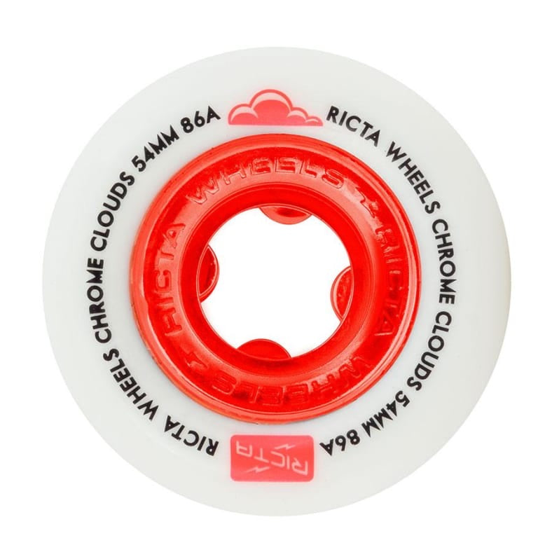 Ricta Chrome Clouds Red 86A 56MM