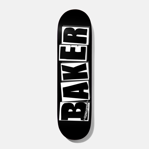 Baker Brand Logo Black/White Deck - (8.0/8.25)